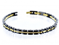 Bracciale Zancan Uomo in Acciaio Cubic Zirconia UHB055 - UHB055